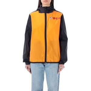 Comme Des Garçons Bicolor Waterproof Zip Jacket With Hood - NWT